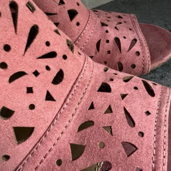 American Eagle Pink Hills Shoes Size 7 Pumps Heels - Picture 6 of 16